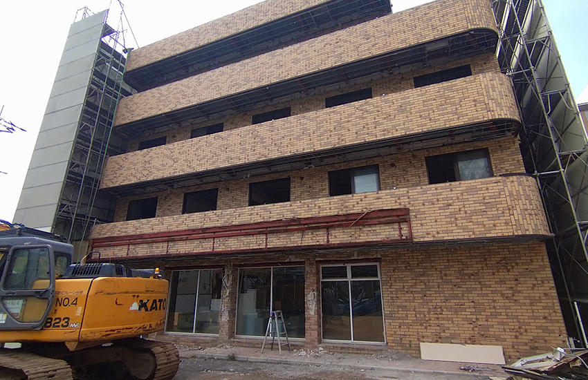 町田市　ビューハイツ解体工事